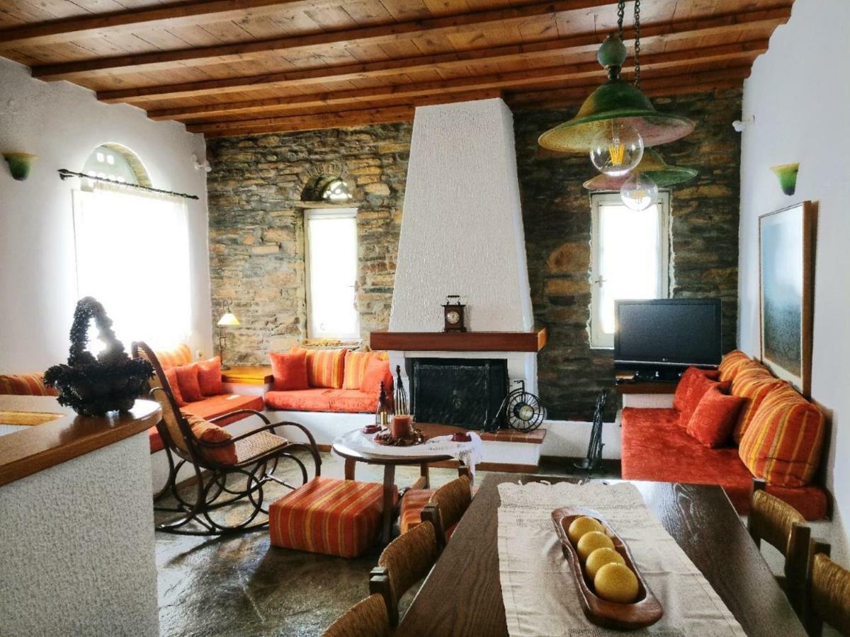 Laggades Relaxing House Villa Tínos Kültér fotó